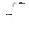 100Pcs/Set Golf Club Head Design Disposable Golf Cocktail Picks Fruit Skewers  Golf Theme Party