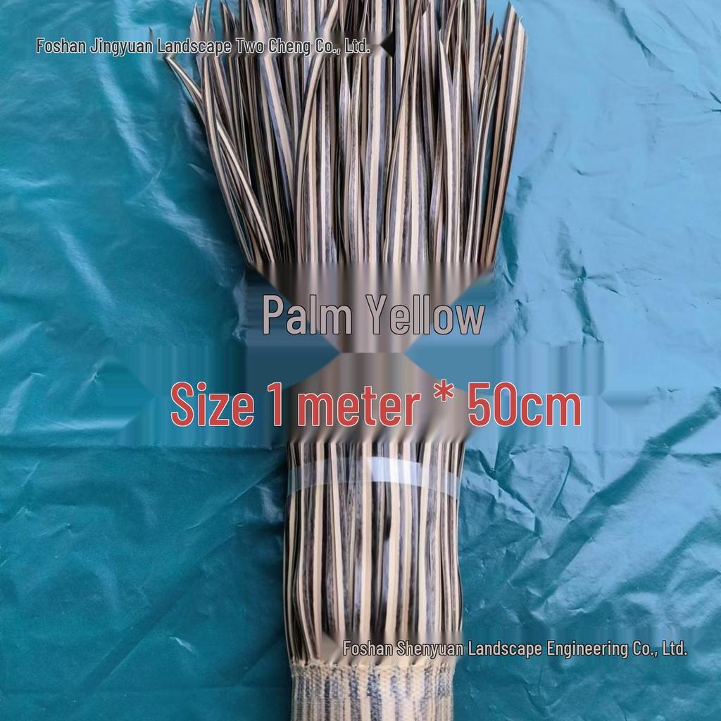 Fireproof Artificial Thatch Roof Decoration for Scenic Areas