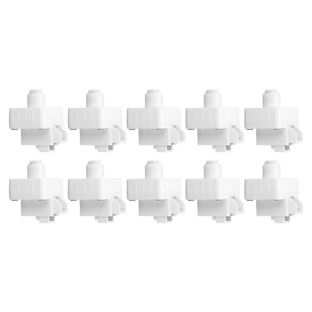 10Pcs 14in Tube Quick Fitting Connect Reducing Valve Pressure Regulator Valve for Water Purifier