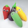Cartoon Gemüse Quetschspielzeug Große Augen Paprika Aubergine Banane Bittermelone Quetsch Fidget Spielzeug Angstlinderung Obst Kneten Sensorisches Spielzeug