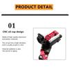 22mm Universal Motorcycle Brake Clutch Levers Hydraulic Front Brake Pump Accessories Lever Motocross Motorcycle Brake Handle