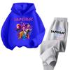 Streetwear 90s Sets Children Hoodies Kpop Demon Hunters Pullover Sweatshirt Anime Trucksuit Cartoon Girls Boy Kids  Clothes