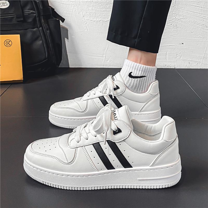Shoes Men Breathable Sports Casual Shoes Sports White Shoes for Young Students.shoes