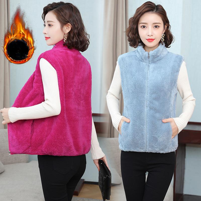 Ärmellose Weste Frauen Lange Weste Weibliche Weste Ärmellose Jacke Frauen Zipper Westen