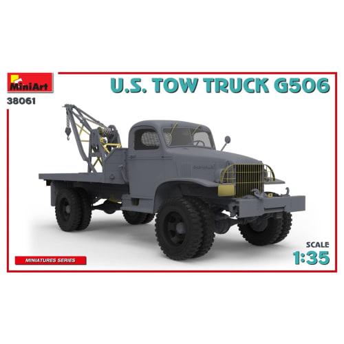Miniart 1/35 Scale American Tow Truck G506 Plastic Model Kit MA38061