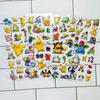 8Pcs Cartoon Pokmon Pikachu 3D Bubble Sticker Home Bedroom Diy Decor Mural Art Decals Children'S Gifts Adesivi Per Frigo