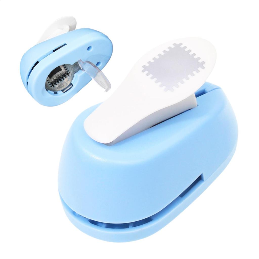 Rectangle Postage Stamp Craft Punch Lever Action Paper Scrapbooking Tool Precision Punching Card Making DIY Craft Supplies