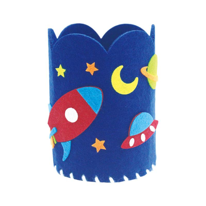 Children's DIY Hand-sewn Fabric Pen Holder Kit