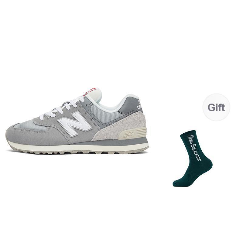 

Кроссовки New Balance 574 Серо-голубые Белые(U574BKR) 37.5
