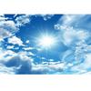 Blue Sky White Cloud Ceiling Wallpaper Living Room Bedroom 3d Sky Wallpaper Ceiling Mural