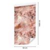 Coral, red and peach marble wallpaper for living room and bedroom 50x1000