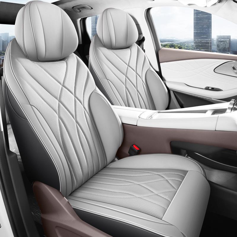 Exeed Lingyun Husă Universală pentru Scaun Auto din Piele Integrală (Cinci locuri, Toate anotimpurile)