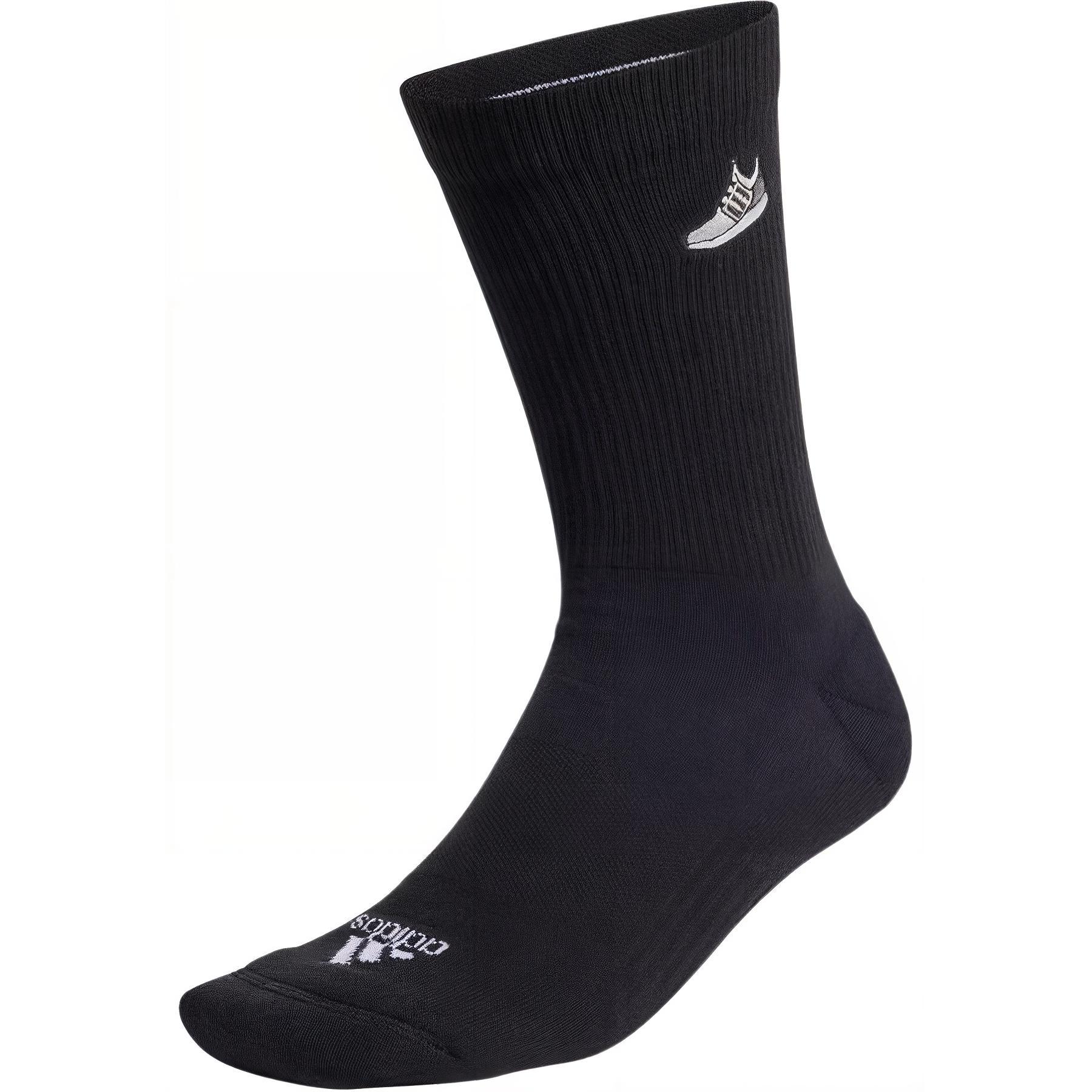 Adidas x ULTRABOOST Crew Socks Unisex 1 Pack Black IU2226 M