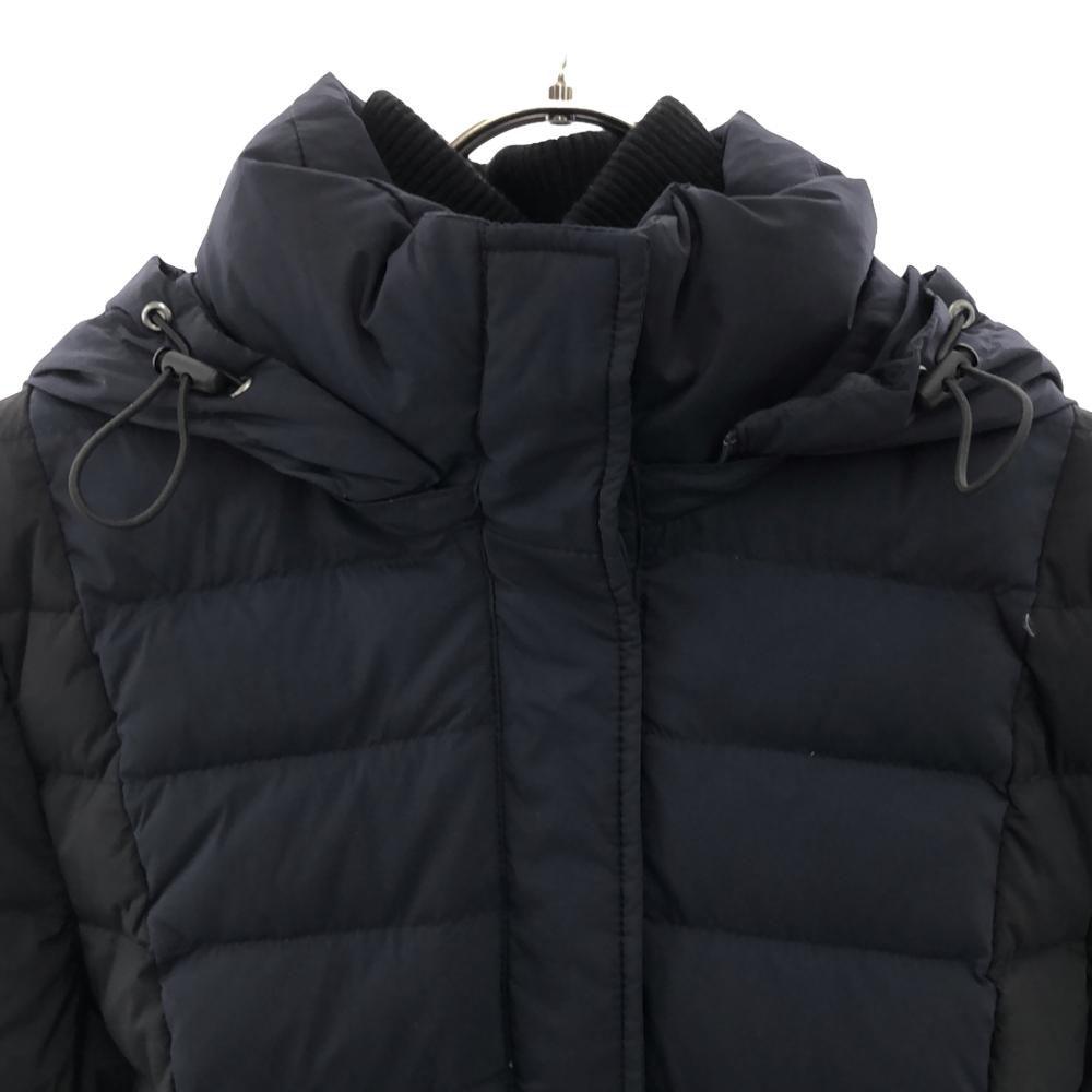 UNIQLO Theory Collaboration Down jacket S Navy x black Switching theory Women Used
