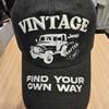 Jeep_Vintage Jeep Embroidered Ball Cap_JP3GCU084