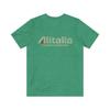 AlitaliaLa Compagnie Aérienne Mondiale de l'Italie 1946 Vintage T-shirt Homme T-shirt Unisexe