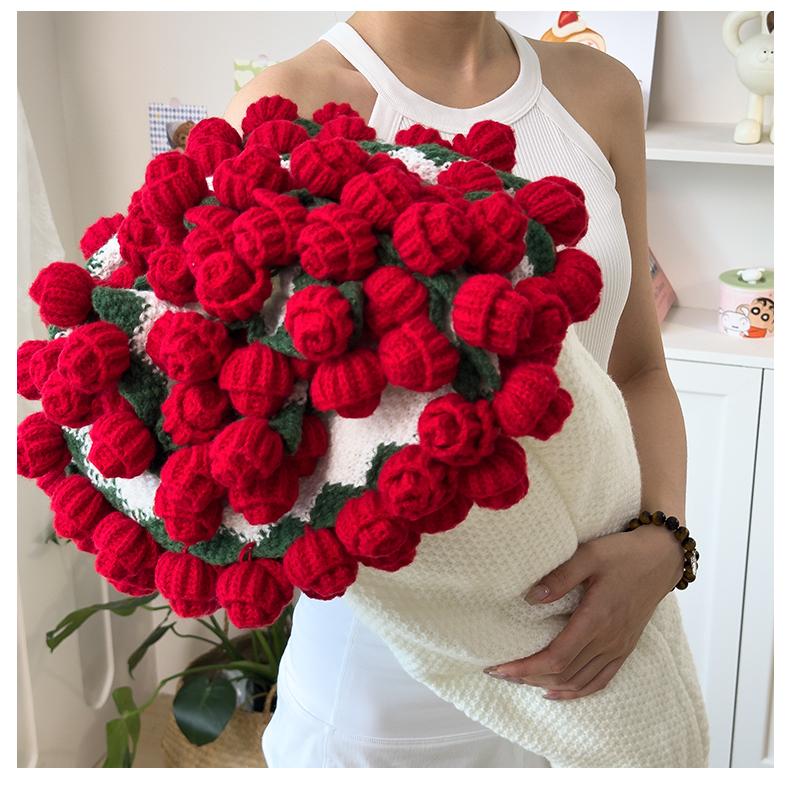 Valentine's Day Bouquet Blanket