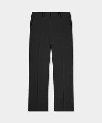 BIRBANTE Essential Slit Slacks - Black