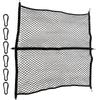 Automotive Cargo Nets 6 Carabiners Elastic Carrier Net Heavy Duty Net Organizer Mesh Organizer For Pickups Trucks Trailers SUV