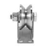 Stainless steel track wheel pulley