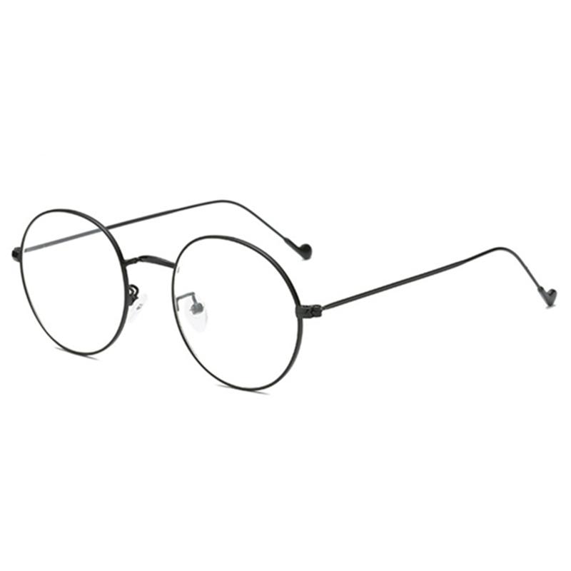 Fashion Metal Round Frame Reading Glasses Men Women Small Optical Unisex Eyewear +50 +75 +100 +150 +200 +250 To +600