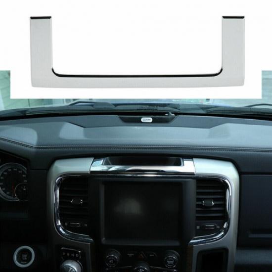 

Center Console Storage Box Frame Trim Decor Cover For Dodge RAM 2010-2017 Chrome