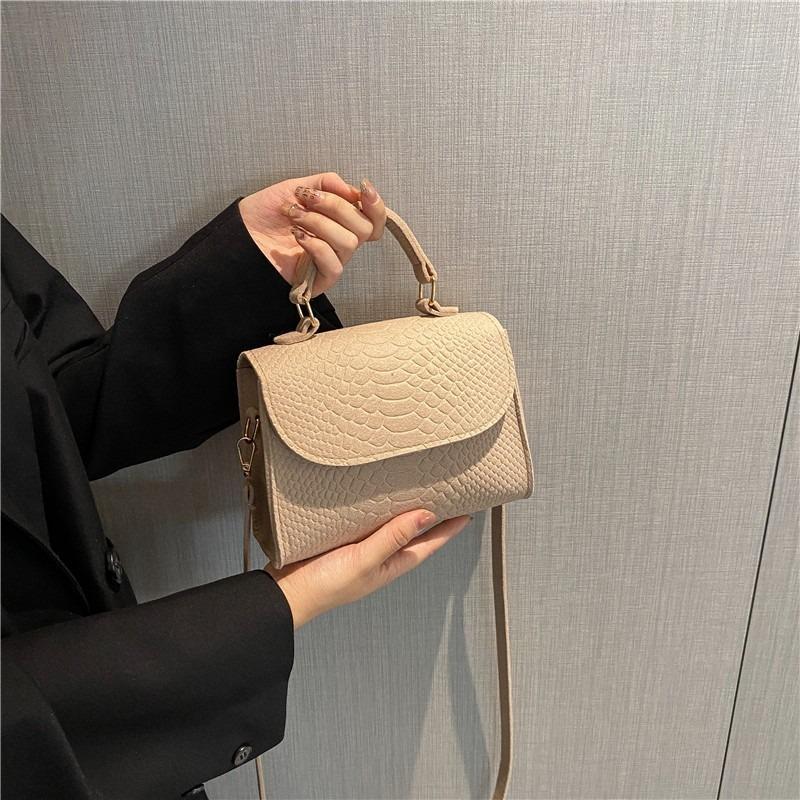 Women Square Crossbody Bags Ladies Crocodile Print Bags Trend Handbags Female Totes Shoulder Handbags for Women Korean
