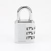 Metal Combination Padlock for Suitcases, Backpacks, Gym Lockers, Doors, and Windows - Zinc Alloy Anti-theft Lock.