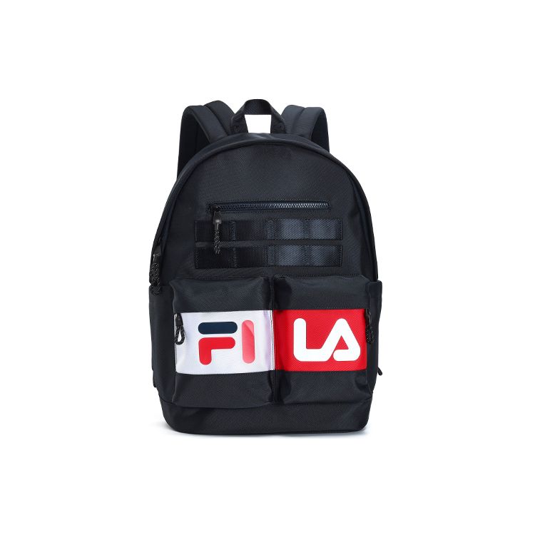 FILA Fashion Large Capacity Fabric Backpack Mini Unisex Backpack Legendary-Blue F13U319135F-NV Extra Small