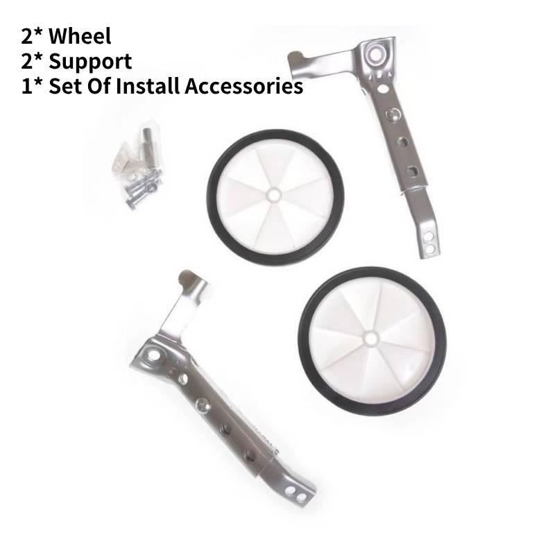 

Взрослый Для 1622 дюймового Детского Велосипеда Тренировочные Колеса Велосипед Универсальные Стабилизаторы серебряный