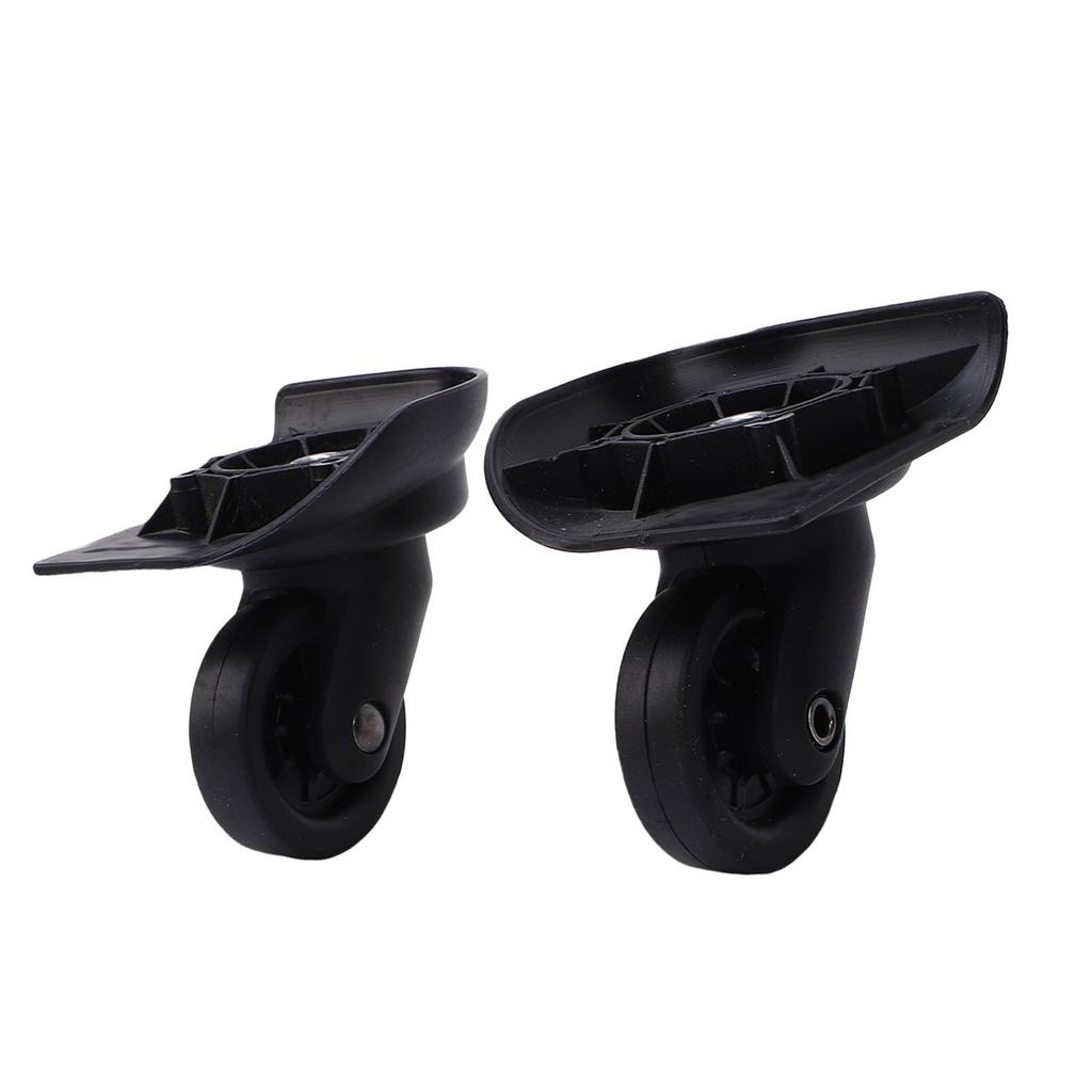 2pcs Suitcase Wheels Replacement for Z94 Mute Shock Absorption ABS Universal Rotation Casters Spare Parts