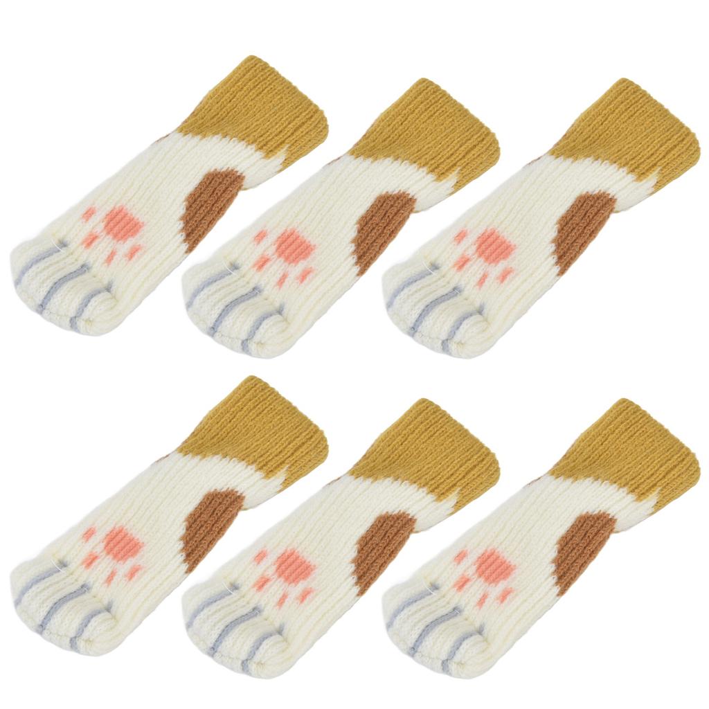 20pcs Furniture Leg Covers High Elastic Knitted Chair Leg Floor Protectors for Moving Easily and
