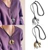 Stylish Clavicle Necklace With Vintage Leopard Pendant In Electroplated Finish For Enhancing Personalize Styles