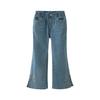 Dave & Bella Girls' Split Flare Denim Jeans