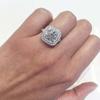 Classic Wedding Rings Women Luxury Silver Color Cubic Zirconia Crystal Ring Elegant Female Accessories Engagement Jewelry