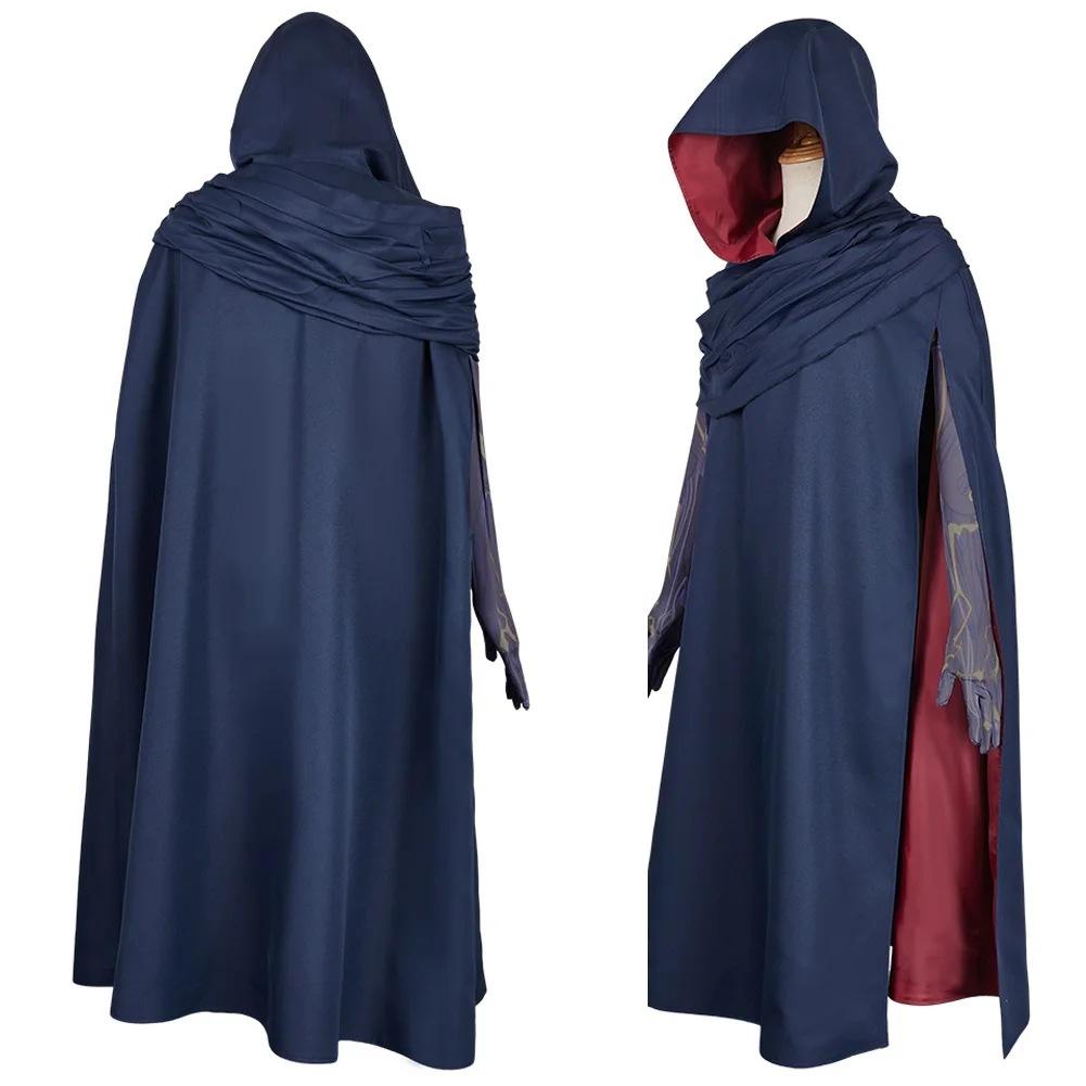 Arcane Viktor Cosplay Fantasy Costume Game Disguise For Adult Viktor Hoodie Belt Costume Roleplay Outfit Halloween Carnival Suit