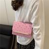 This year, the popular small fresh cherry printed small square bag women's 2025 summer new versatile foreign style shoulder bag messenger bag