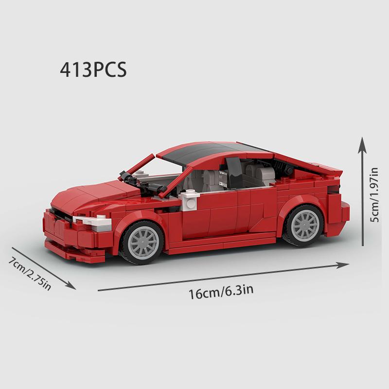 MOC Racing Sports Car Vehicle City Speed Champion Racer Technique Building Blocks Brick Set Supercar Kids Toys Boys Gifts NSX