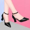 Fashion Sandals Summer Casual Shoes Buckle Temperament Fashion New Product Pointed High Heel Good