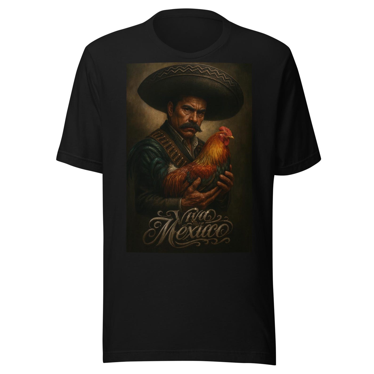 Emiliano Zapata Gallo Colorado Unisex t-shirt 4XL