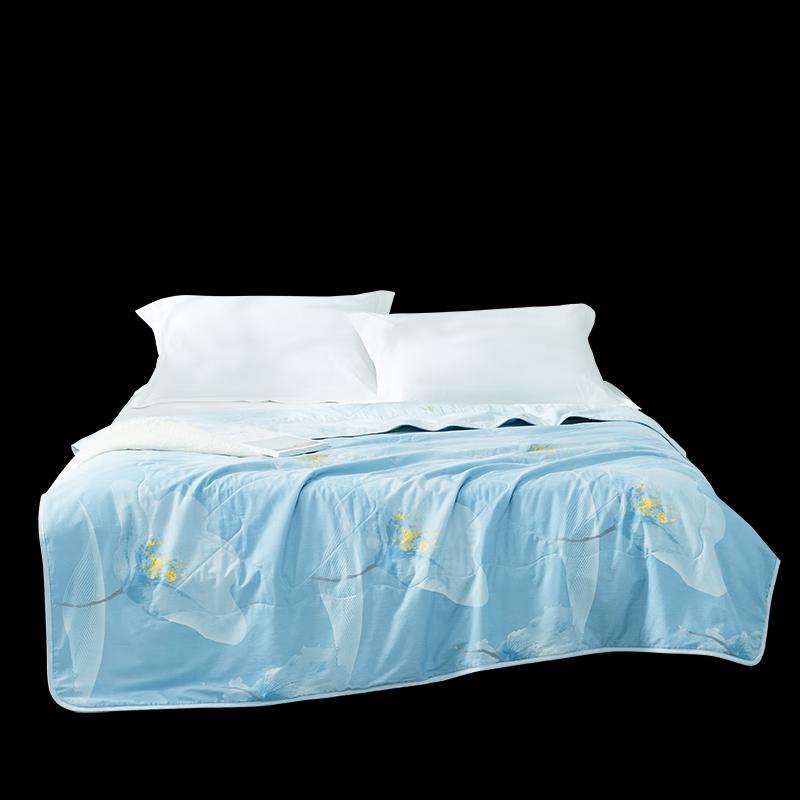 Luolai Ganzjahres-Steppdecke aus Tussah-Seide und Baumwolle