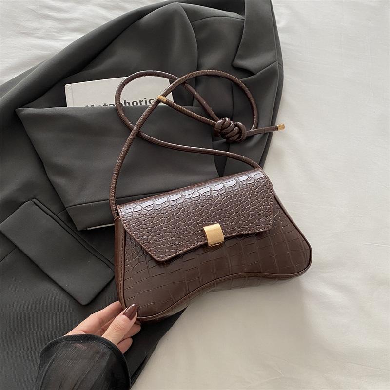 Commuter Messenger Bag Casual Bag Women's Niche Trend Shoulder Bag 2025 Autumn New Fashion Simple Small Square Bag