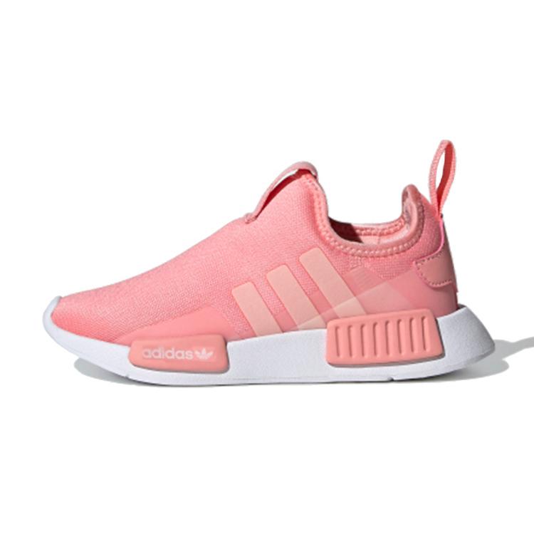 

Adidas Originals NMD 360 C Sports Non slip Lightweight Low top Running Shoes Pink White Children Aged 3 7 Years Old EF6615 28