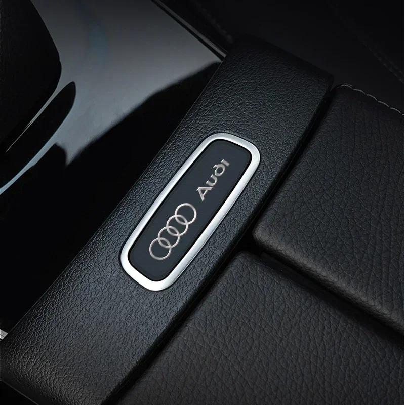 Car Metal Emblem Wiper Stickers Reflective Decor Decals For Q2 A4 B5 B6 A3 A5 A6 C6 C5 A1 A7 A8 Q2 Q3 Accessories Car Styling
