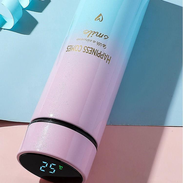 Guochao Chytrá termoska: Nerezový hrnek s displejem teploty - Elegantní čínský styl, obchodní dárek s vlastním logem