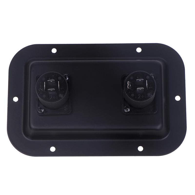 Plate Socket Junction Box Clip Guitar Dual Large For Pa Speaker Cabinets Socket Junction Box Clip Accessories