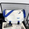 Delivery, Harajuku large-capacity messenger bag female ins versatile student class mailman bag retro canvas bag bag