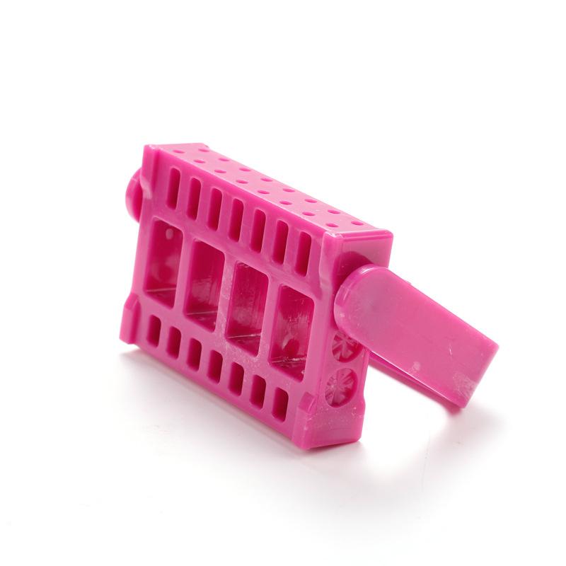 

16 слотов, органайзер для насадок для ногтей, шлифовальная головка для ногтей, подставка для сверл, держатель для сверл, демонстрирующая полку, маникюрный инструмент