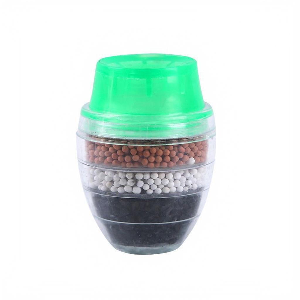 Round Activated Faucet Filter for Kitchen Sink and Tap Purifier