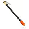 Strong Copper Air Chuck Strong Braided Rubber Air Hose Simple Installs for Tire Pump Inflator & Sports Equipment